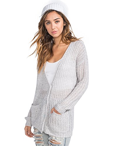 

FULL TILT Essential Womens Boyfriend Cardigan