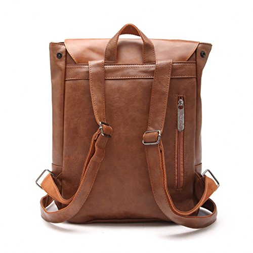 

Good&god Pu Crazy Horse Leather-Like Vintage Women's Backpack School Bag