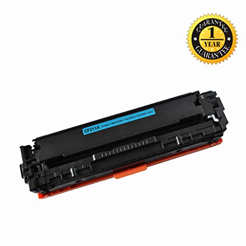 INK E-SALE Compatible Toner Cartridge Replacement for CF211A/131A (Cyan) with HP LaserJet Pro 200 color M251nw, MFP M276nw Printers