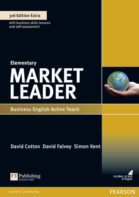 Market Leader 3rd Edition Extra Elementary Active Teach CD-ROM by David Cotton