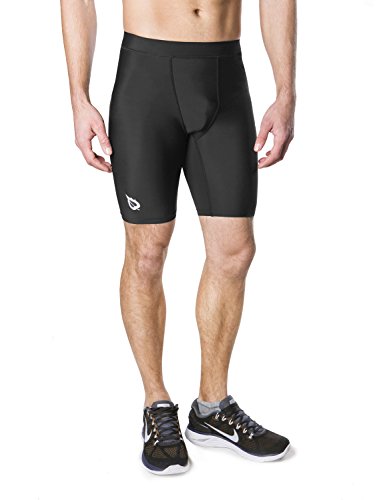 Baleaf Men's Cool Workout Running Fitness Compression Shorts UPF 50+