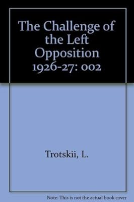 Challenge of the Left Opposition 1926-1927 (English and Russian Edition)