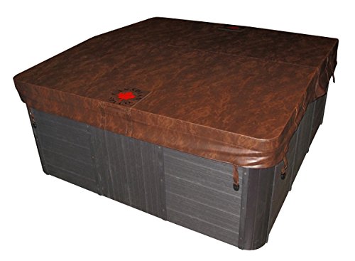 Marron, 208,3 x 208,3 cm Canadien Spa Jacuzzi pour - 5/7,6 cm Fuseau Ratio - Haute Caractéristiques