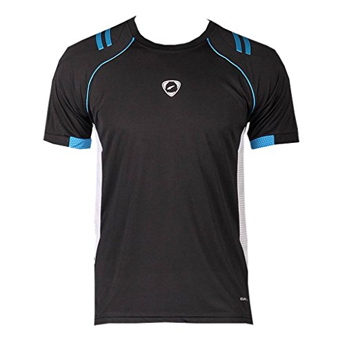 Jeansian Men's Sport Quick Dry Short Sleeve T-Shirt Tee LSL2003