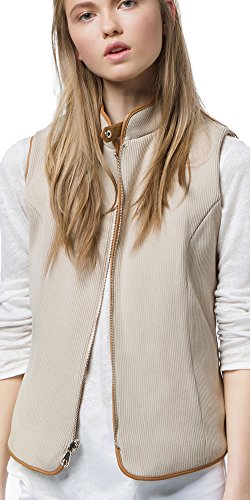 

Massimo Dutti (Zara Group) Women´s Beige Reversible Quilted Waistcoat 6707/683