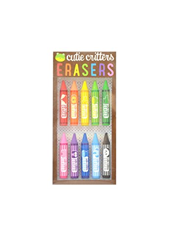 Algopix Similar Product 19 - OOLY Cute Critter Erasers Set of 10