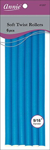 

Annie Soft Twist Rollers, Blue