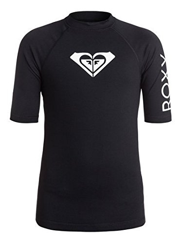 Roxy Girls Roxy Girls 7-14 Whole Hearted Short Sleeve Rashguard Ergwr03006