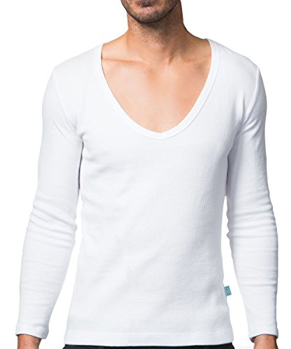 Algopix Similar Product 17 - Mens Low Neck Invisible Thermal