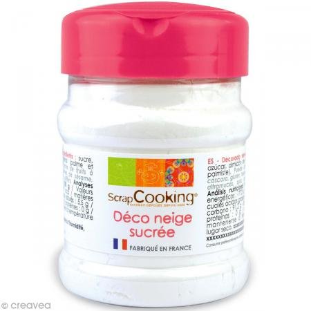 Algopix Similar Product 9 - Sweet snow for pastry 130 g