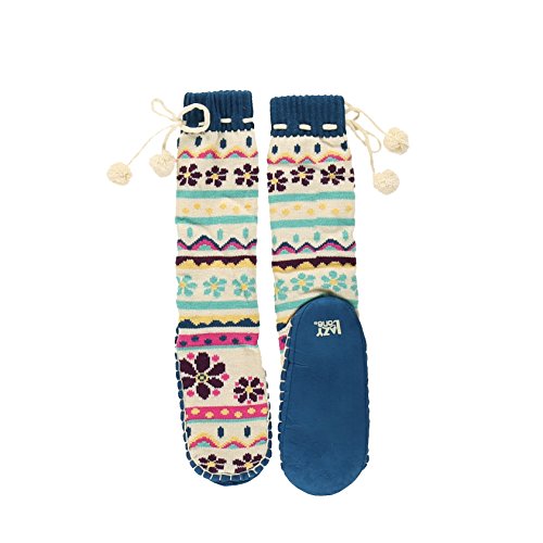 LazyOne Flower Power Mukluk Slippers (L/XL)