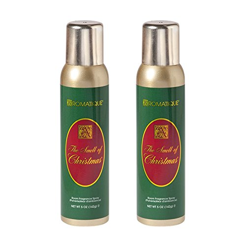 Two (2) Aromatique 5 Ounce Room Fragrance Sprays - The Smell of Christmas