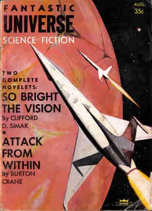 Fantastic Universe, August 1956 (Volume 6, No. 1) by Leo Margulies