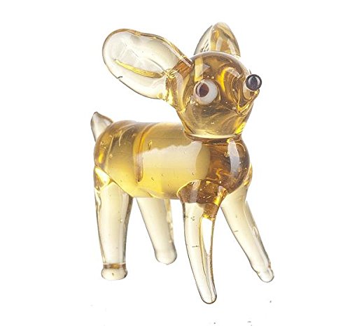 Miniature Glass Deer by Ganz