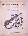 The girl from Ipanema [Musiktryck] : (Garôta de Ipanema)