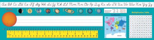 Contemporary Cursive, Intermediate Nameplates (All-In-One Desk Plates)