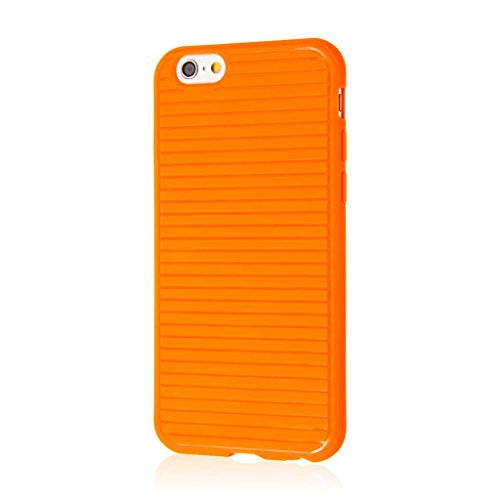 EMPIRE Apple iPhone 6 / 6S Case, GRUVE Slim-Fit Anti Shock Protection Cover, Orange