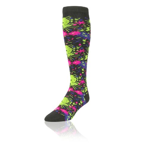 TCK Krazisox Neon Paint Splatter Socks