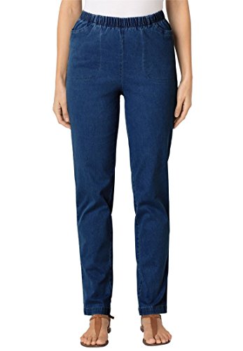 Women's Plus Size Fineline Straight Leg Jean