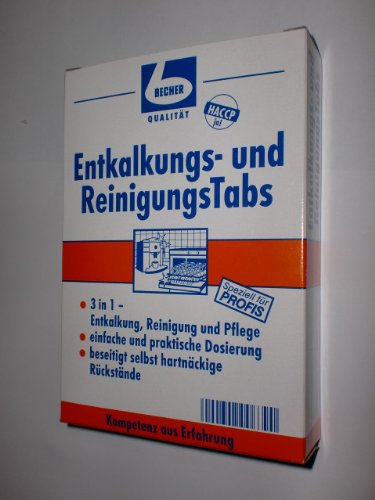 Entkalkungstabletten fr Kaffeevollautomaten 3 in 1 Reinigung,
Entkalkung und Pflege Inhalt: 8 Tabs a 18g Geeignet fr
Kaffeevollautomaten, Splmaschinen und Waschmaschinen geeignet.