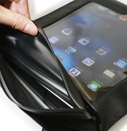 Axstyle+高品質+水深10M+スタイリッシュ+防水ケース+Waterproof+case+for+new+iPad(第3世代)%2CiPad2+イヤフォンジャック付+ストラップ付属+オリジナルモデル