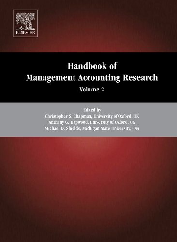 Handbook of Management Accounting Research (ISSN 2) by Christopher S. Chapman