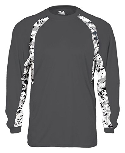 Badger Digital Hook Long Sleeve Performance T-Shirt