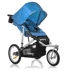 Joovy Zoom 360 Swivel Wheel Jogging Stroller Blue