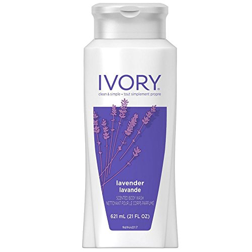 Ivory Lavender Scented Body Wash, 21 ounce
