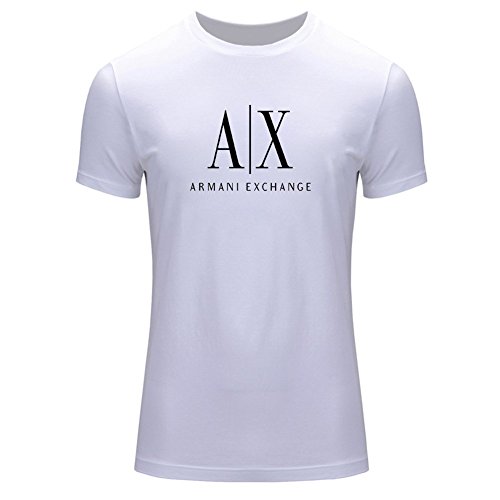Armani Exchange For 2016 Mens Printed Short Sleeve tops t shirts