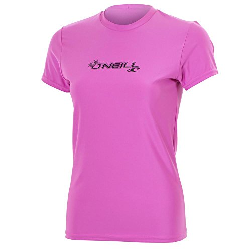 O'Neill Wetsuits Women's Basic Skins Short Sleeve Rash Tee
