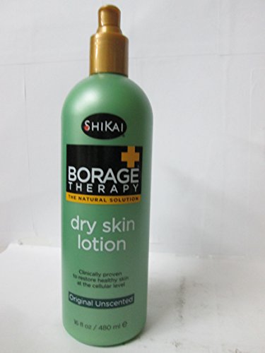 Shikai Borage Therapy Dry Skin Lotion Original Unscented - 16 Oz, Pack of 3