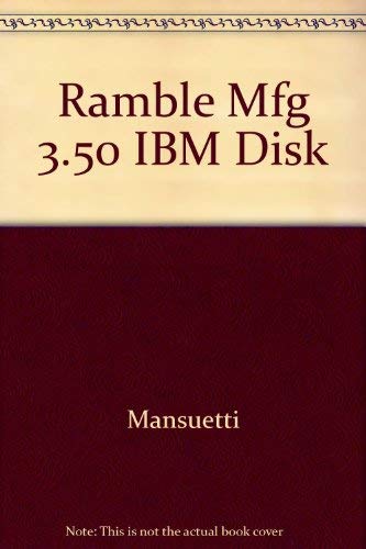 Ramblewood Manufacturing 3.50 IBM Diskette by Leland Mansuetti