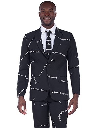 Algopix Similar Product 10 - Tipsy Elves Mens Scary Black Halloween