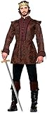 Forum Novelties Men's Medieval King Costume Coat