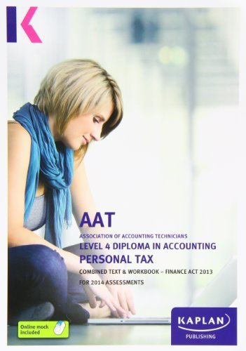 Financial Performance - Combined Text and Workbook: Level 4 Diploma in Accounting by Kaplan Test Prep