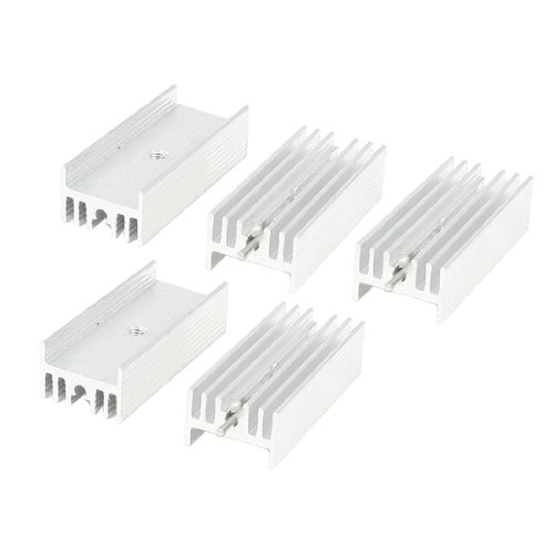 

5 Pcs 15mmx10mmx35mm Heatsink Heat Dissipation Aluminium Cooling Fin