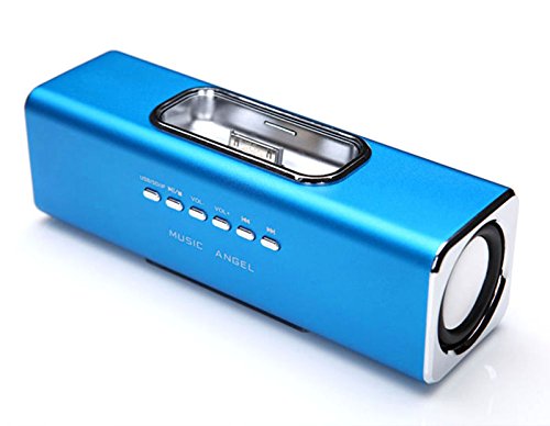 Altavoz Reproductor MP3 MP4 con Base Dock para iPhone iPod PC CD SD TF Sd 4009az