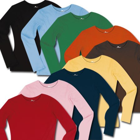 Long Sleeve Semi Sheer Tee