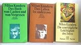 1. Das Buch vom Lachen und vom Vergessen - es 868 / - Milan Kundera - 3 Bücher