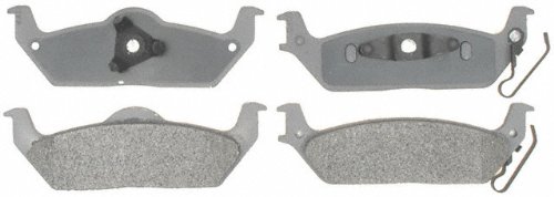 

ACDelco 14D1012M Advantage Semi-Metallic Rear Disc Brake Pad Set with Wear Sensor