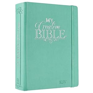 My Creative Bible KJV: Aqua Hardcover Bible for Creative Journaling