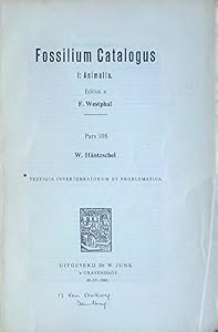 Fossilium catalogus i animalia 108