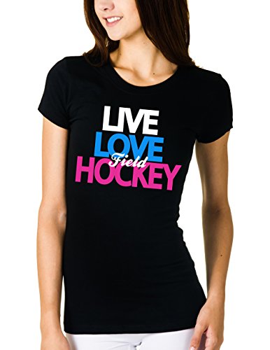

Junior's Live Love Field Hockey Shirt