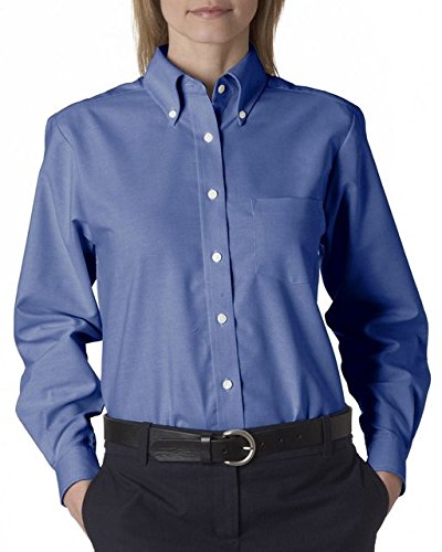 UltraClub? Ladies' Classic Wrinkle-Free Long-Sleeve Oxford