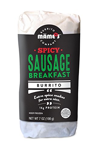 Algopix Similar Product 16 - Mames Burrito Company Spicy Sausage