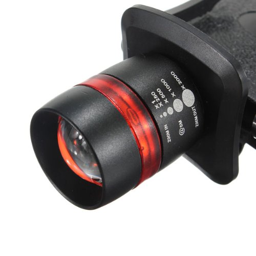 Hiking Fishing Cree Q5 LED Zoomable Cap Hat Light HeadLamp Torch