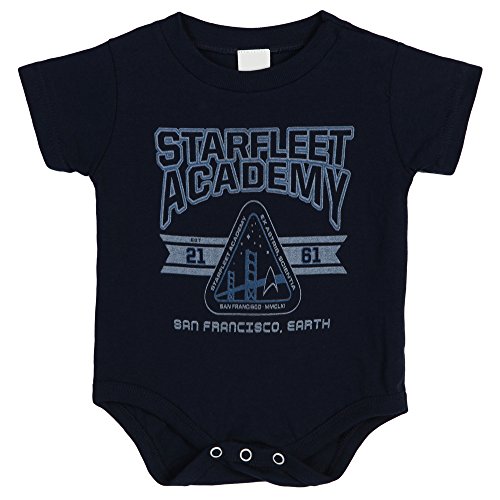 Star Trek Starfleet Academy Infant Baby Romper Snapsuit