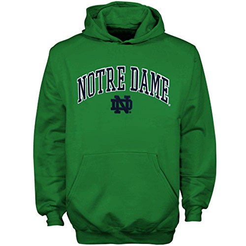Notre Dame Fighting Irish Men's Hooded Sweatshirt - Green