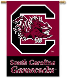

South Carolina Gamecocks-2-Sided 28" X 40" Banner W/ Pole Sleeve SKU-PAS1065151